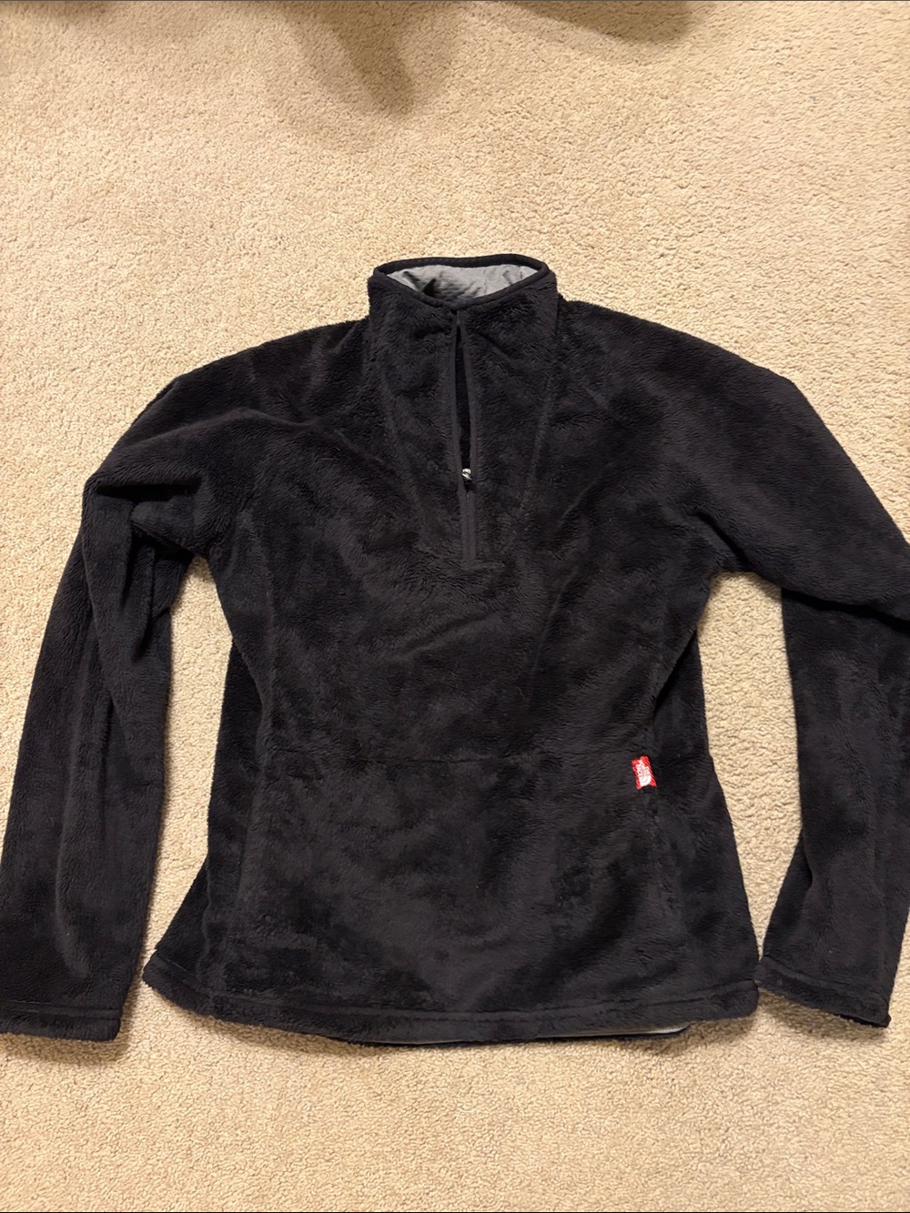 The North Face Black Women's Fleece Quarter-Zip Pullover Sweater